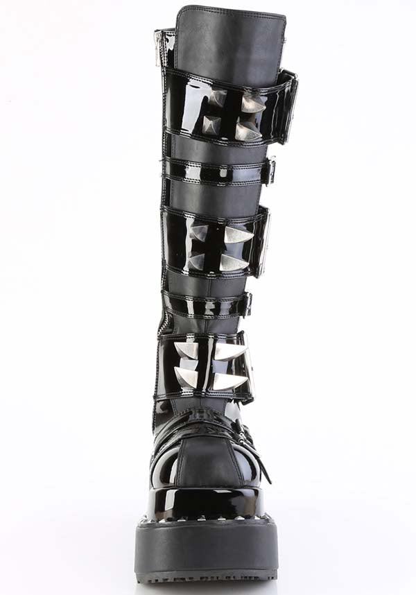 BEAR-215 Black Platform Boots - Preorder Now!