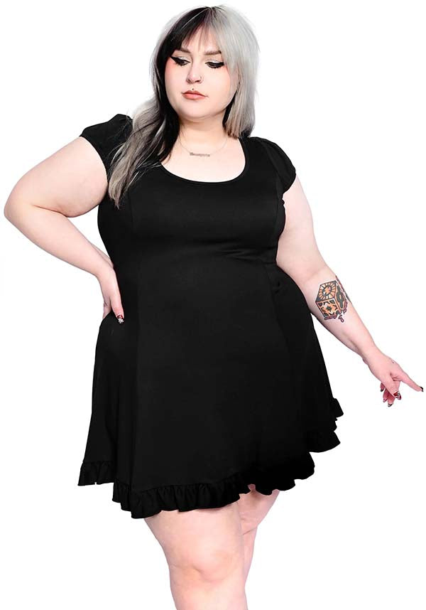Marie Adjustable Satin Bow Stretch Ponte Holiday Dress