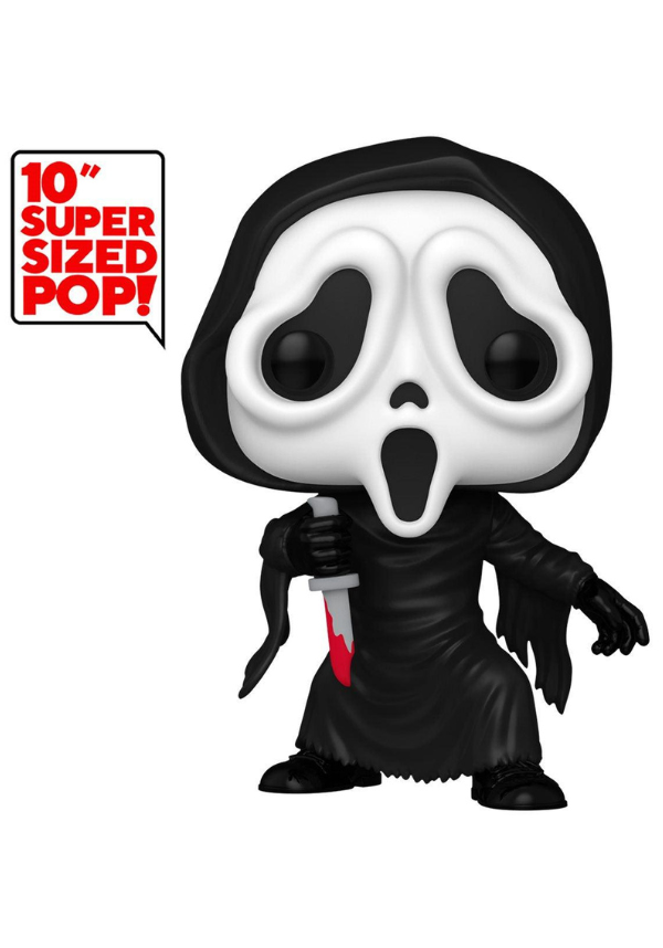 Scream Horror Collection: 10 - Inch Pop! Vinyl Figure of Ghostface Holding a Knife