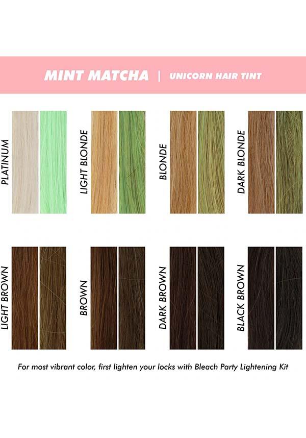 Lime Crime Mint Matcha Unicorn Hair Colour Dye - Vegan and Cruelty-Free Hair Tinting Solution