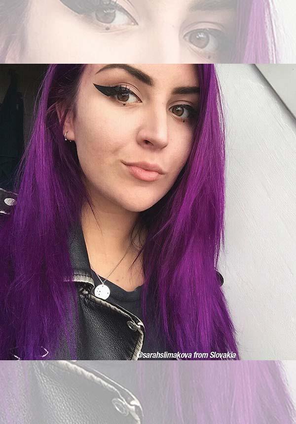 Popular Semi - Permanent Purple Haze Vegan Hair Color