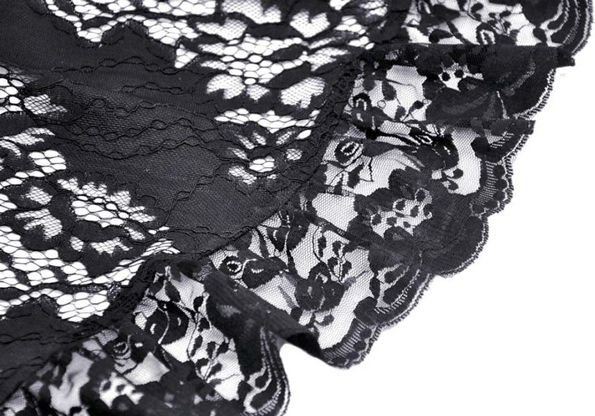 The Enchanting Fae Lace Dovetail Evening Dress
