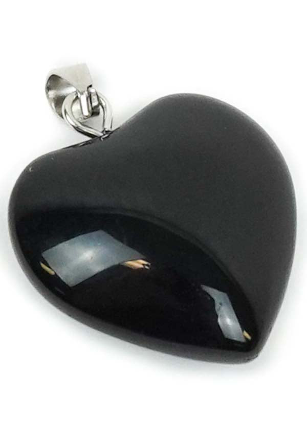 Exquisitely Carved Black Onyx Crystal Pendant for Jewelry Lovers
