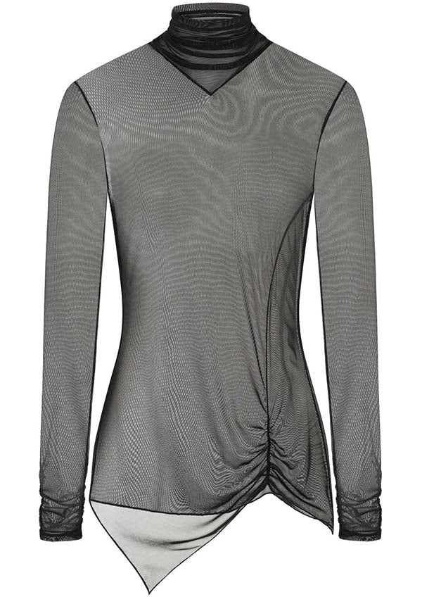 Minerva Mesh Long Sleeve Women's Fashion Top