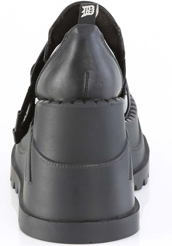 Demonia STOMP-28 Black Platform Boots - Pre-Order Available
