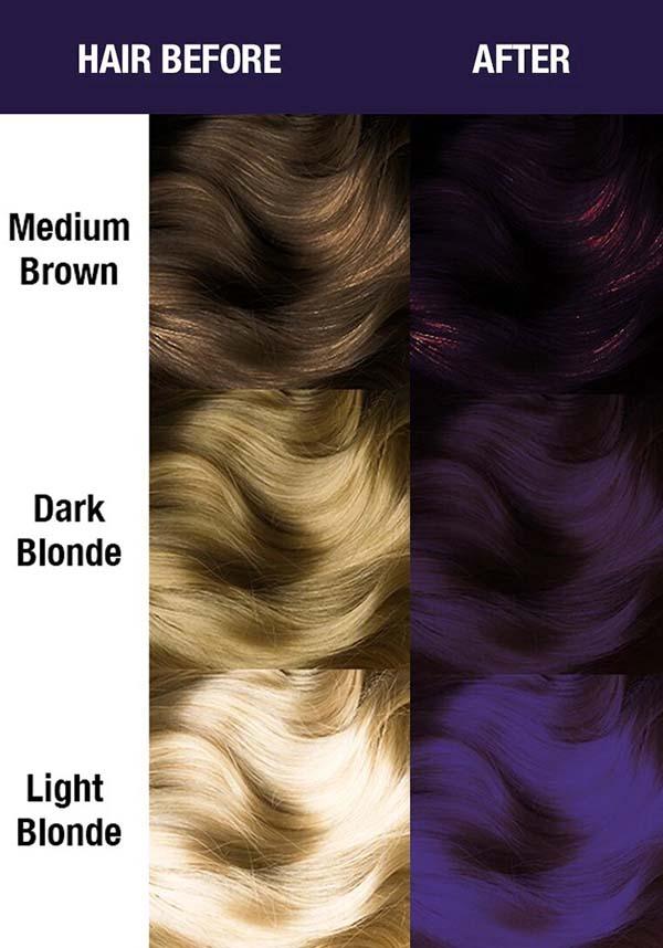 Popular Semi - Permanent Purple Haze Vegan Hair Color