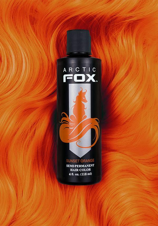 Arctic Fox 118ml Semi - Permanent Sunset Orange Hair Colour