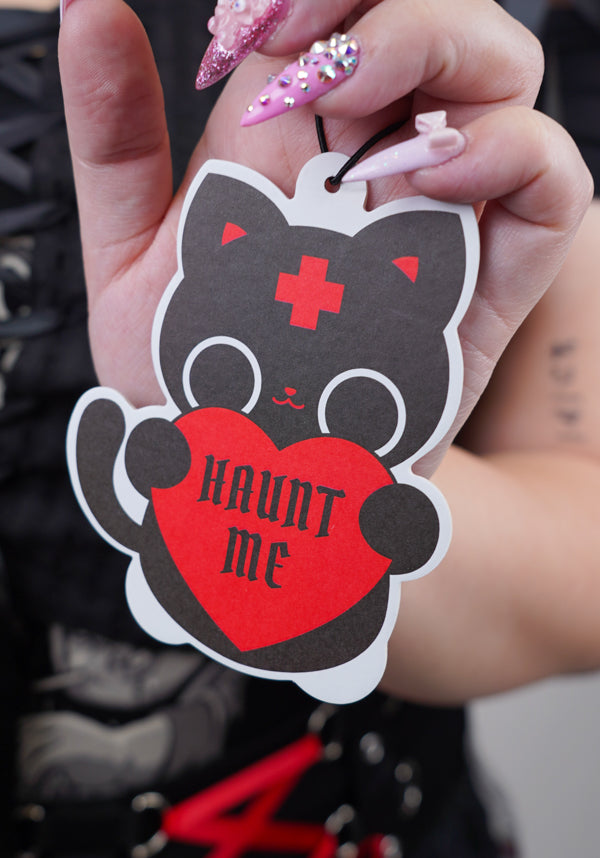 Suki Strawberry Scented Spooky Cute Car Air Freshener