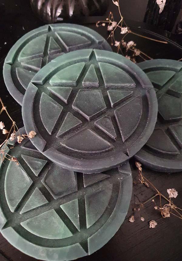 Pentagram Wax Melt with Lime, Coconut, and Elderflower Fragrance