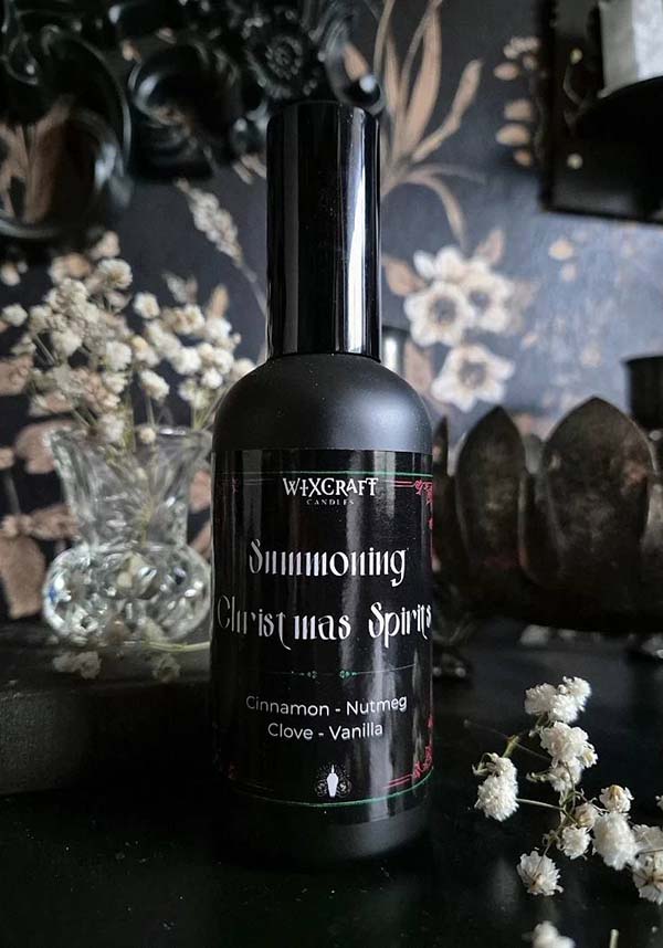 Victorian Gothic Style Christmas Room Spray for Summoning Festive Spirits