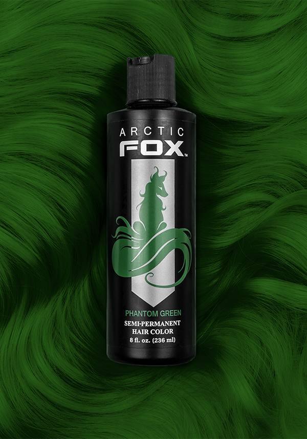 Vibrant Phantom Green Semi - Permanent Vegan Hair Colour [236ml]