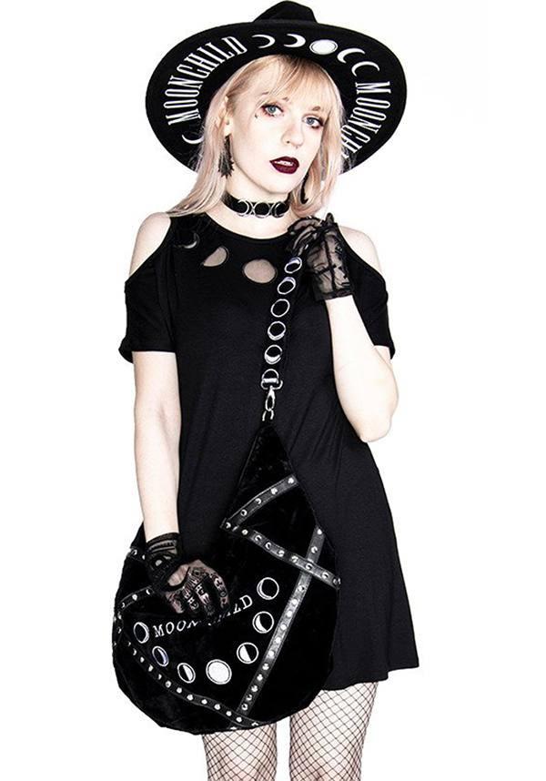 Enchanting Moon Phases Design Women's Tunic Dress