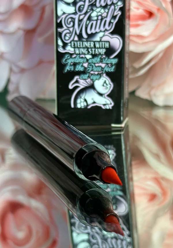 Red Purrmaid Eyeliner Stamp: Ideal for Various Makeup Styles