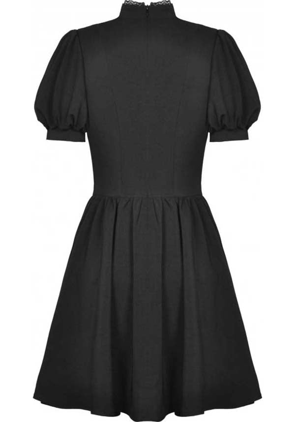 Dark in Love Baby Bat Lace-up Ethereal Women's Dress