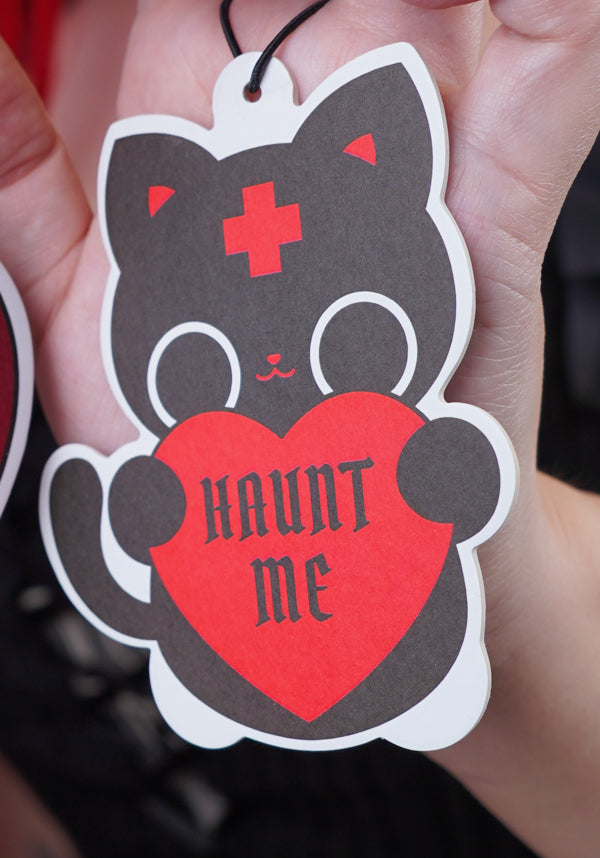 Suki Strawberry Scented Spooky Cute Car Air Freshener