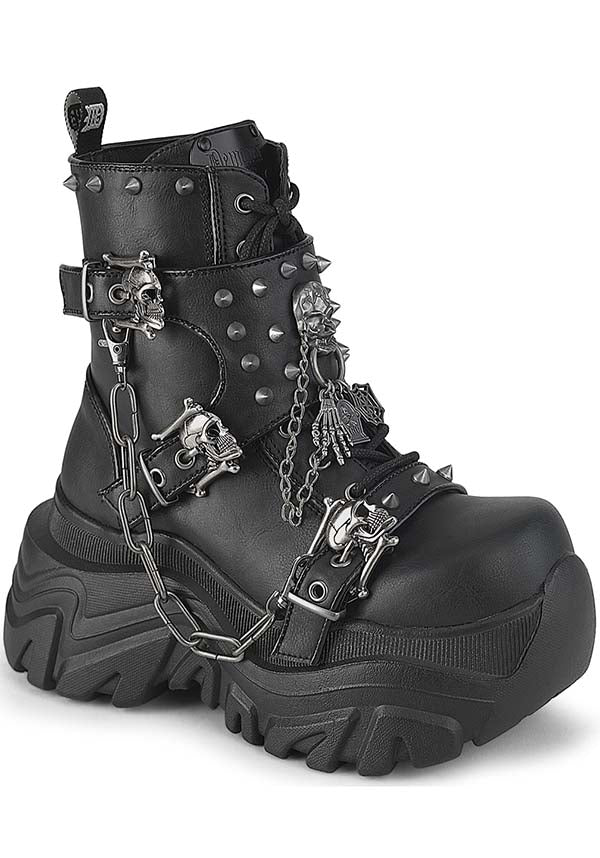 Black ECHO-60 Platform Boots - Preorder Now