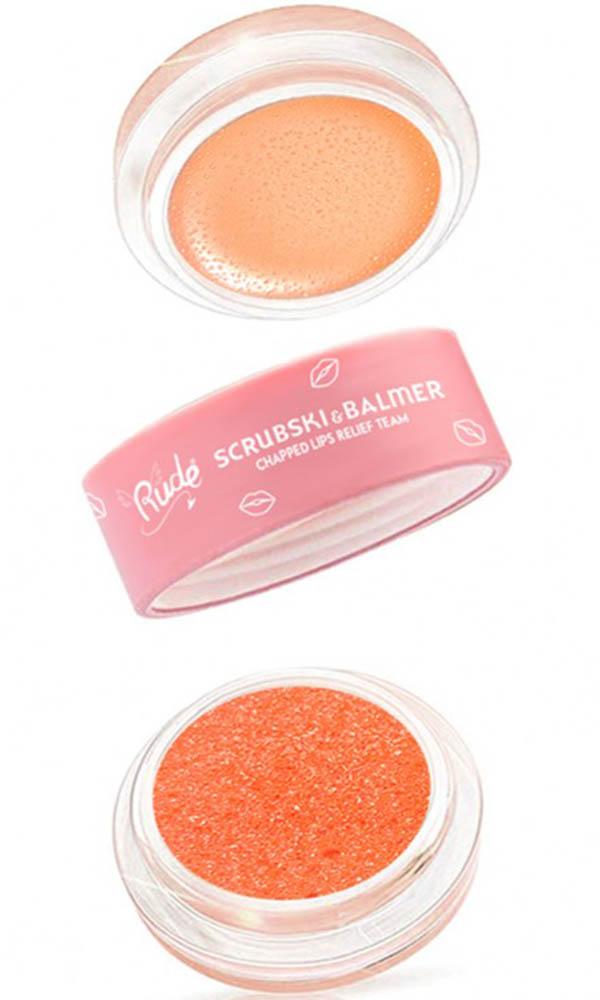 Orange-flavored Scrubski & Balmer Lip Exfoliator and Balm 2-in-1 Kit