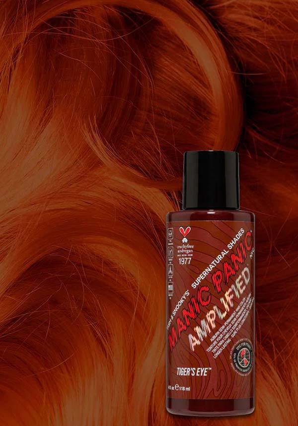 Amplified Tiger's Eye Hair Dye with Warm Red Undertones