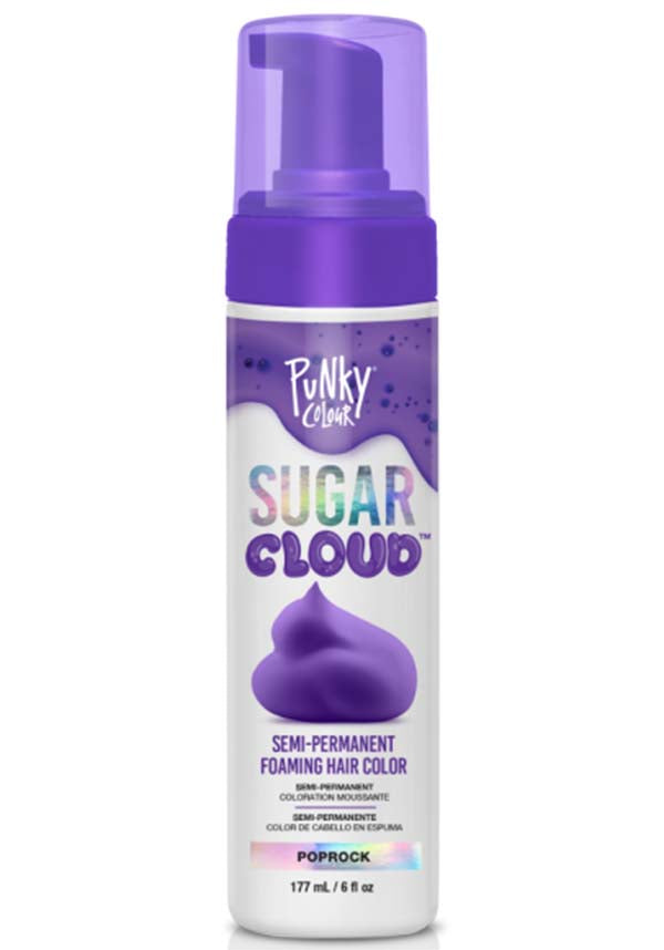 Poprock Purple Foaming Hair Colour - Innovative and Effortless Hair Transformation Solution
