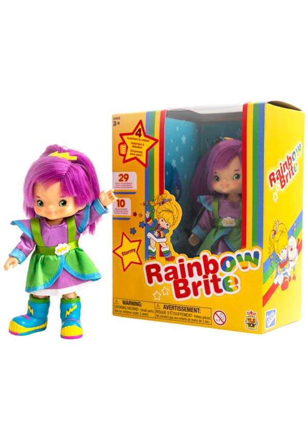 Rainbow Brite's 5.5'' Stormy Fashion Doll - A Dynamic Collectible