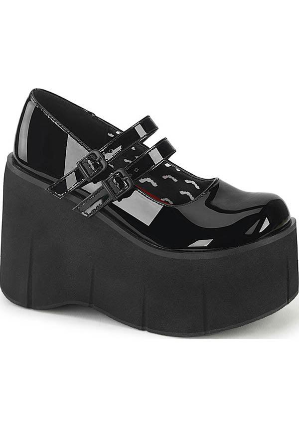 PREORDER: KERA-08 Platforms in Stylish Black Patent