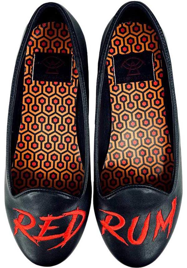 Strangecvlt Horror-Inspired Redrum Elegant Vegan Flats