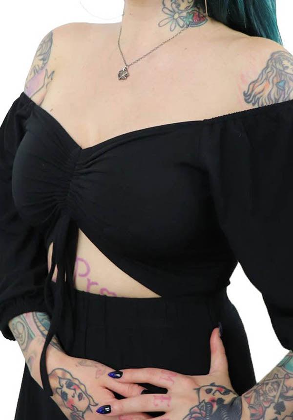 Lydia Summer Goth Style Dress for Women