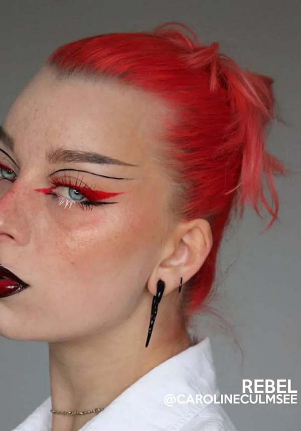 Rebel UV Fiery Red Semi - permanent Hair Colour | Ideal for Bold Fashionistas