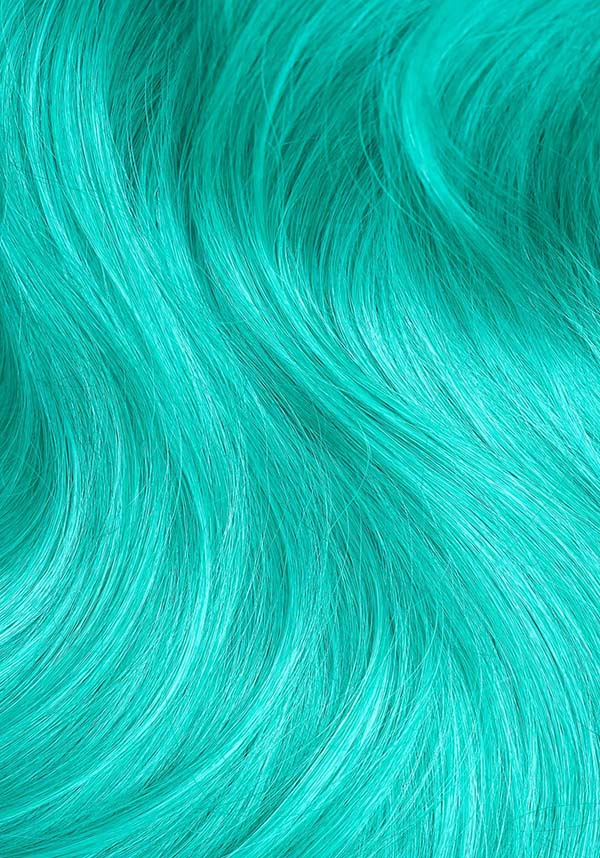 Unique Semi - Permanent Sea Witch Pastel Teal Hair Dye