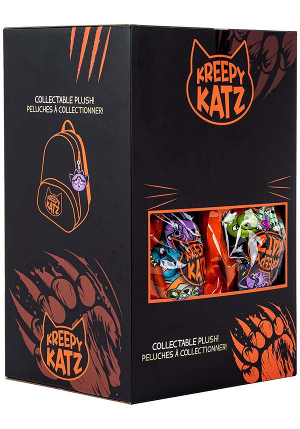 Kreepy Katz Keychain Plush Toy in Blind Bag Collection