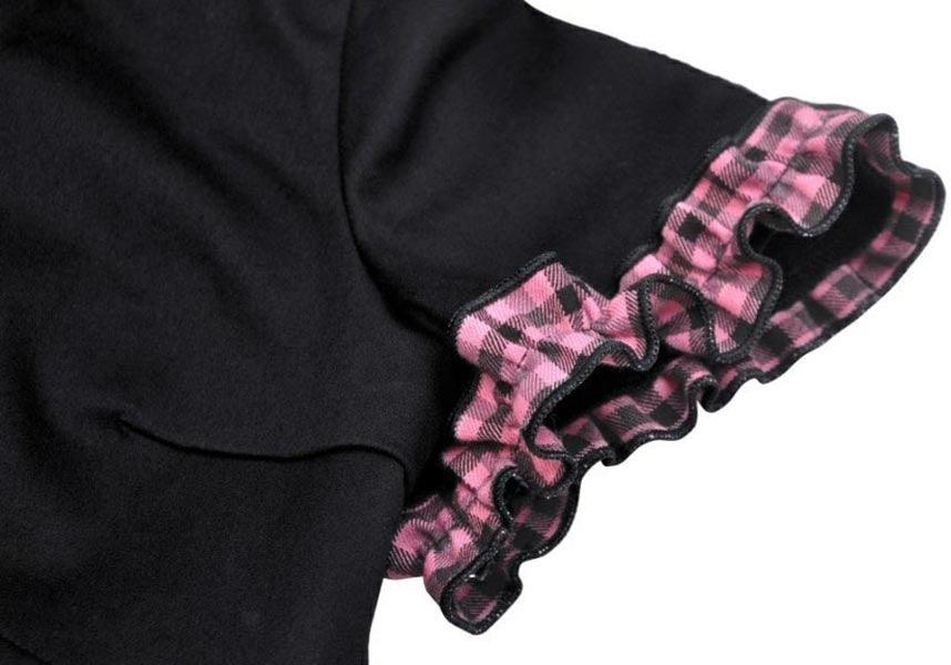 Enchanting Cropped Hoodie with Cat - Ear Design: Mesmerise Style