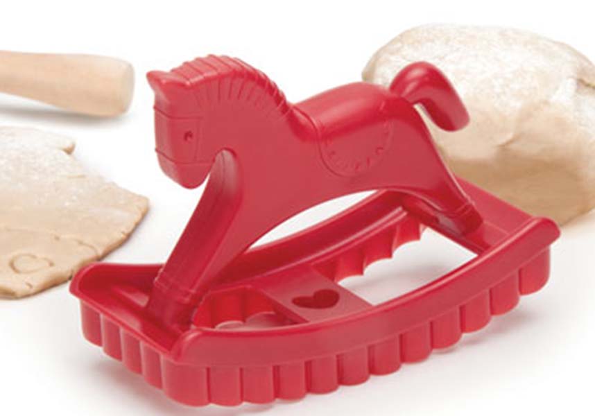 Sweet Pony-Shaped Rocking Horse Cookie Cutter for Kids