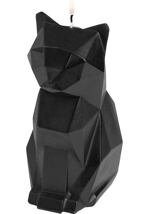 Black Kisa Cat-Shaped Decorative Candle