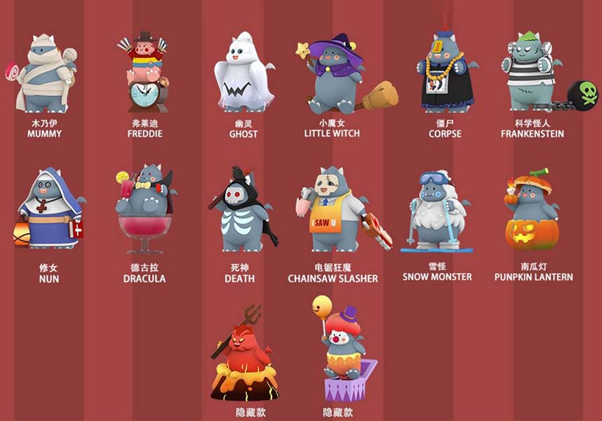 Little Monster Theater Blind Box Vinyl Figures - Surprise Collectibles