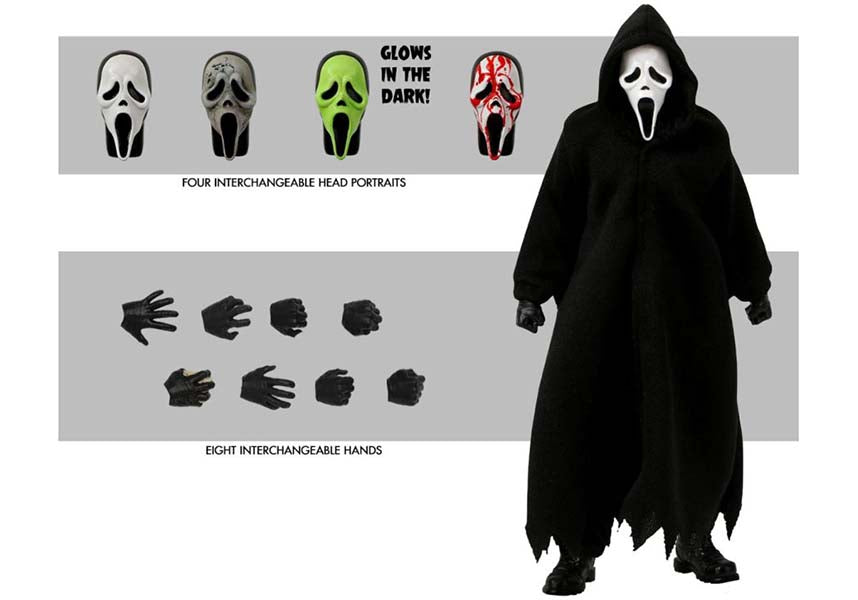 Scream: One:12 Collective Ghostface Action Figure - A Must - Have for Horror Collectors