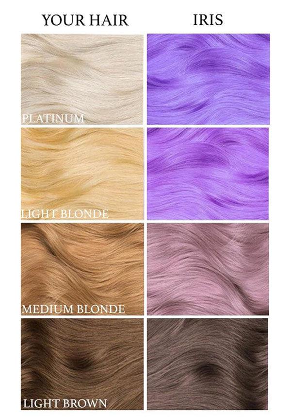 Pastel Iris Semi - Permanent Vegan Hair Dye for Long - Lasting Glow