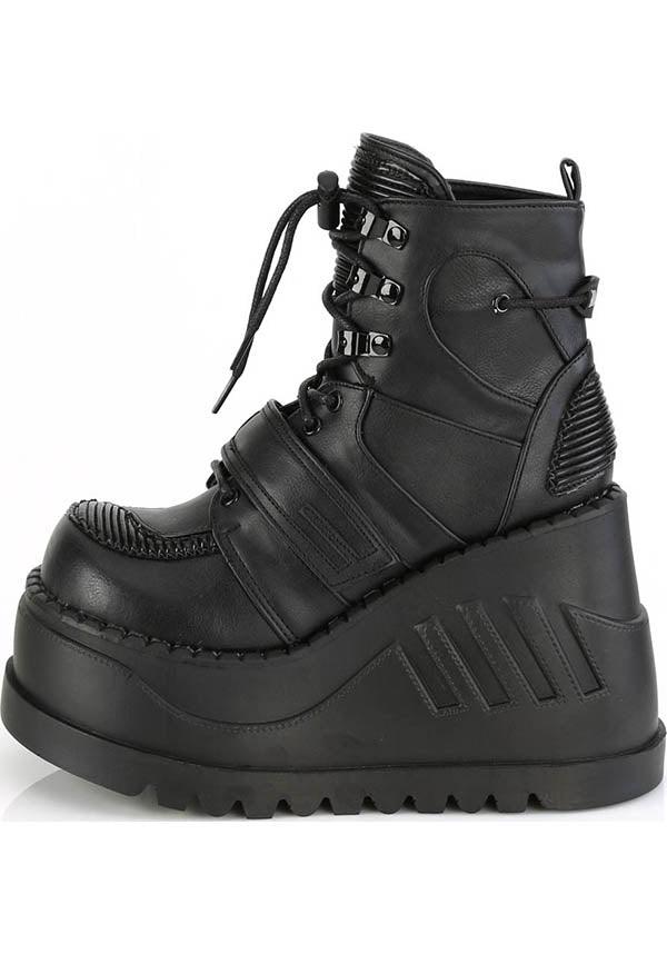 Black STOMP-13 Platform Boots - Preorder Now!