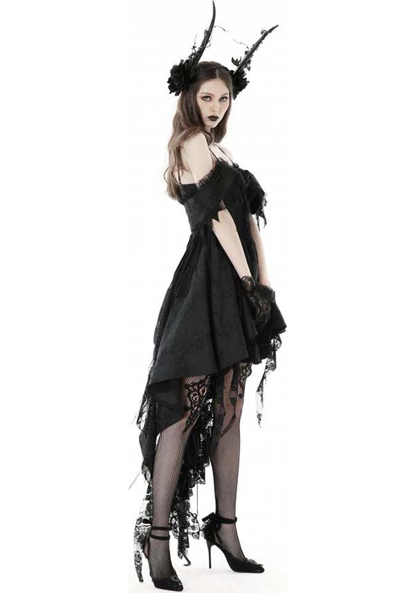 Enchanting Off - the - Shoulder Runaway Princess Polyester Dress