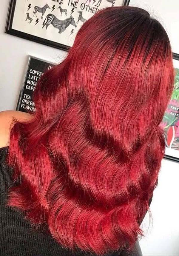 Crazy Colour Ruby Rouge: Semi - permanent Deep Ruby Red Hair Dye