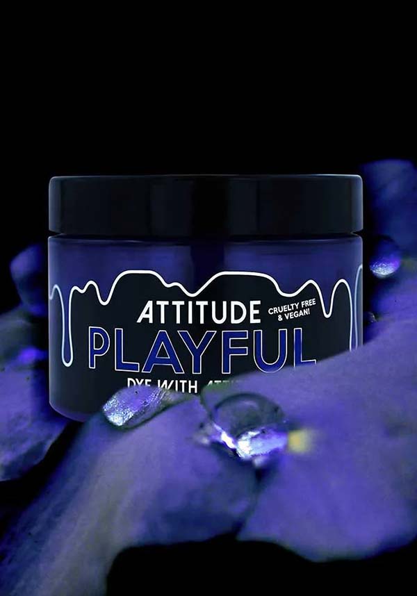 Attitude Playful Purple Semi - permanent Hair Dye for Vibrant Look