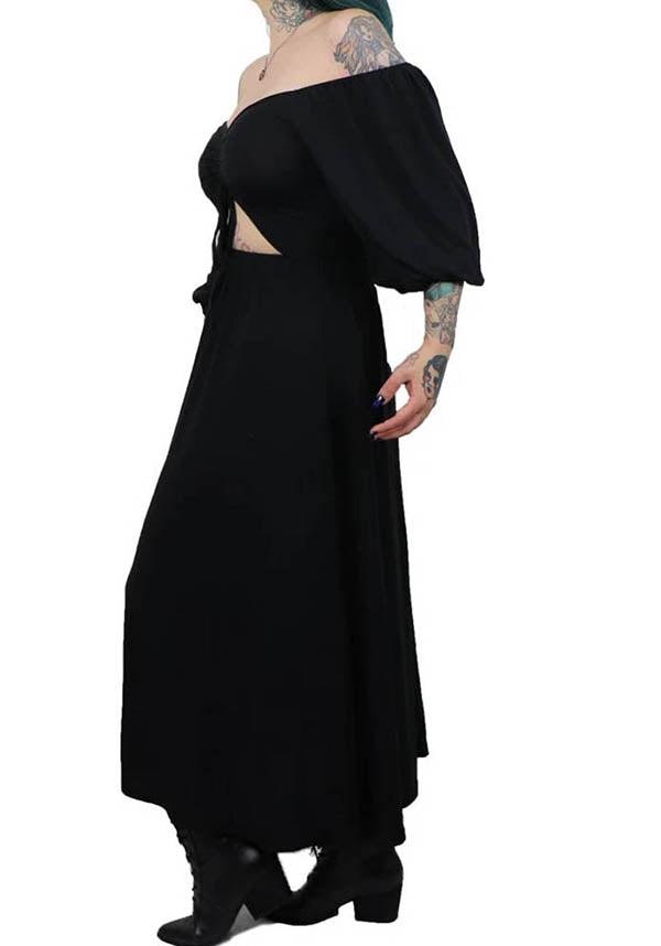 Lydia Summer Goth Style Dress for Women