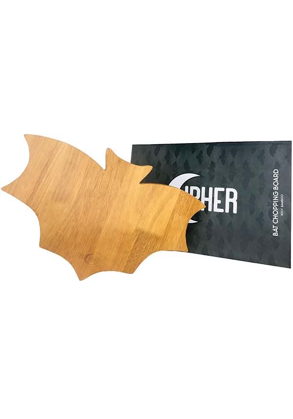 Gothic Bat Shaped High - Quality Kiln Dried Chopping Board