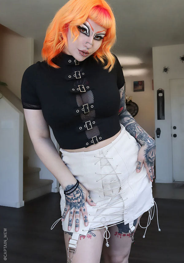 Vintage-Inspired Basilica Corset Style Women's Skirt