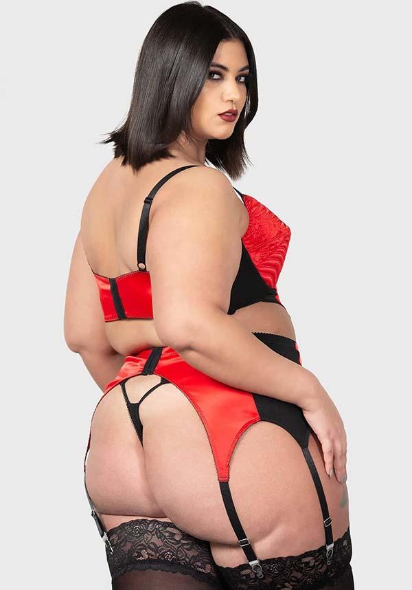 Scarlet Soft-Stretch Spiderweb High-Waisted Panty