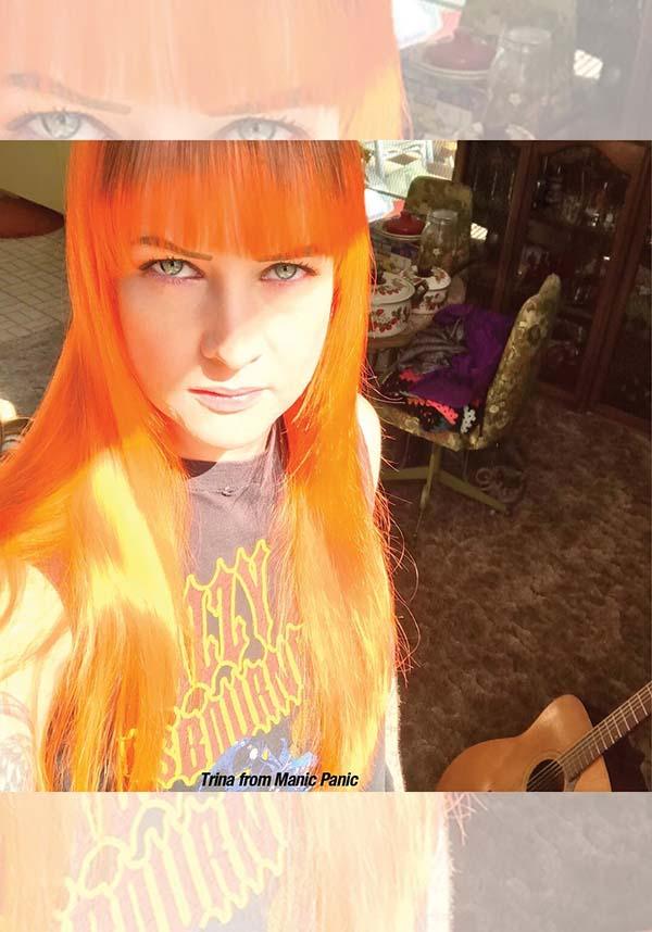 Classic Psychedelic Orange Sunset Semi - Permanent Hair Color