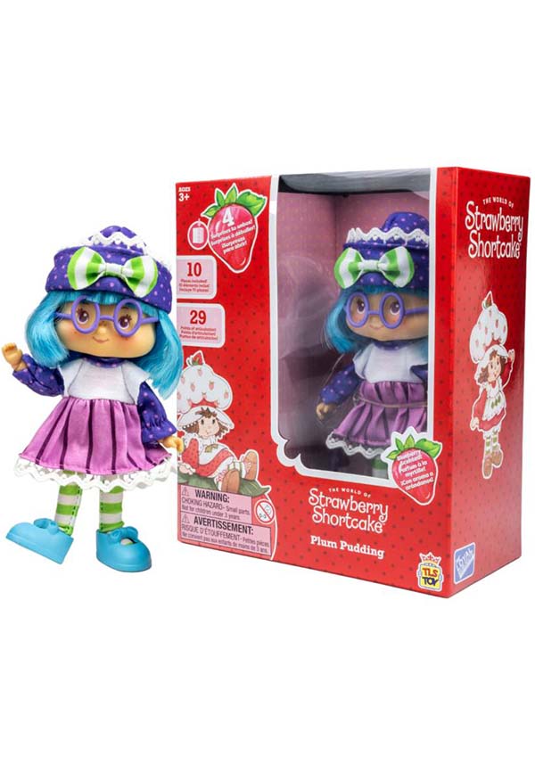 Vintage 5.5 - inch Strawberry Shortcake Plum Pudding Fashion Doll