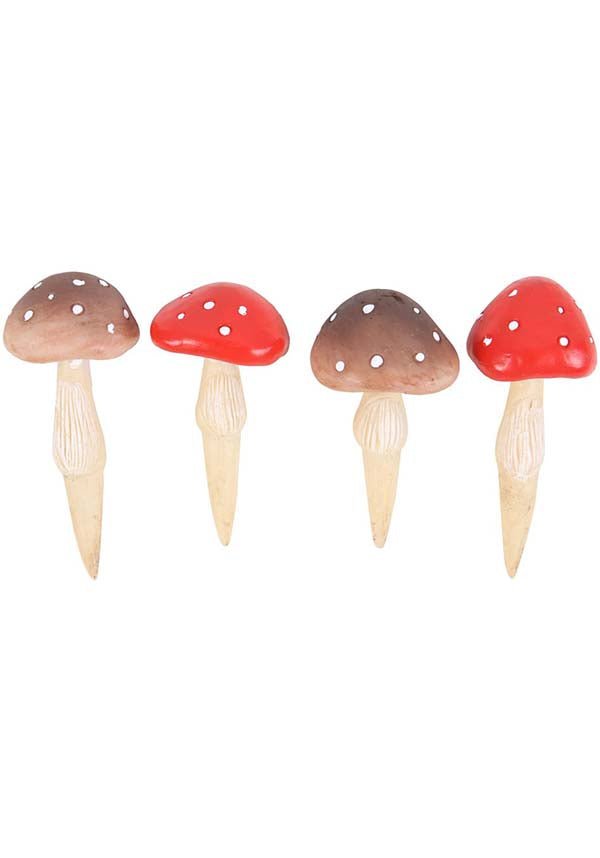 Miniature Mushroom Decorative Trinkets | PLANT POT PALS for Fairy Gardens and Planters