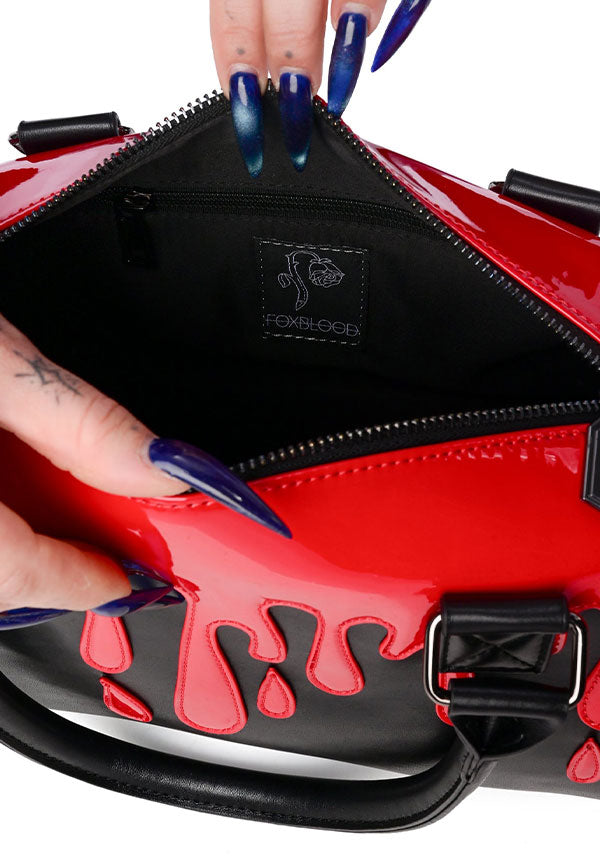 Blood Drip Mini Handbag - Ideal for On - the - go Horror Queens
