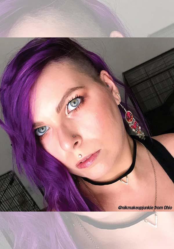 Amplified Semi - Permanent Purple Haze Hair Color Inspired by Jimi Hendrix