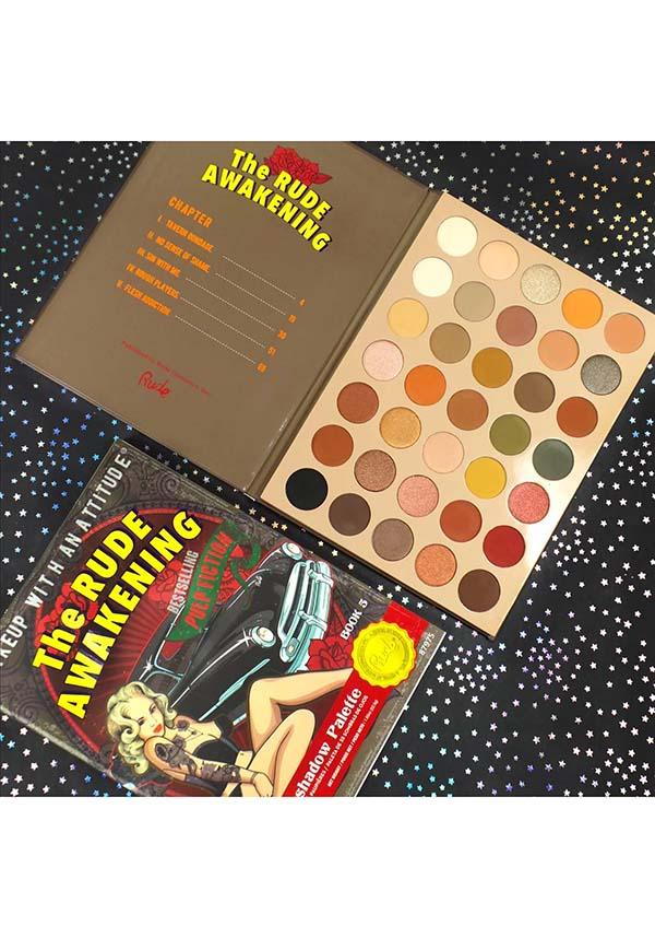 The Bold Awakening: A 35 - Shade Eyeshadow Palette for Stylish Makeup Lovers